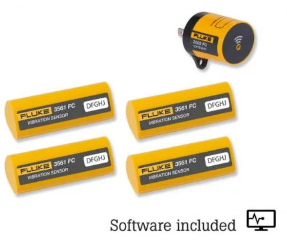 Fluke FLK-3561-FC-KIT 4 Fluke 3561 FC Vibration Sensors Fluke FLK-3561-FC-KIT