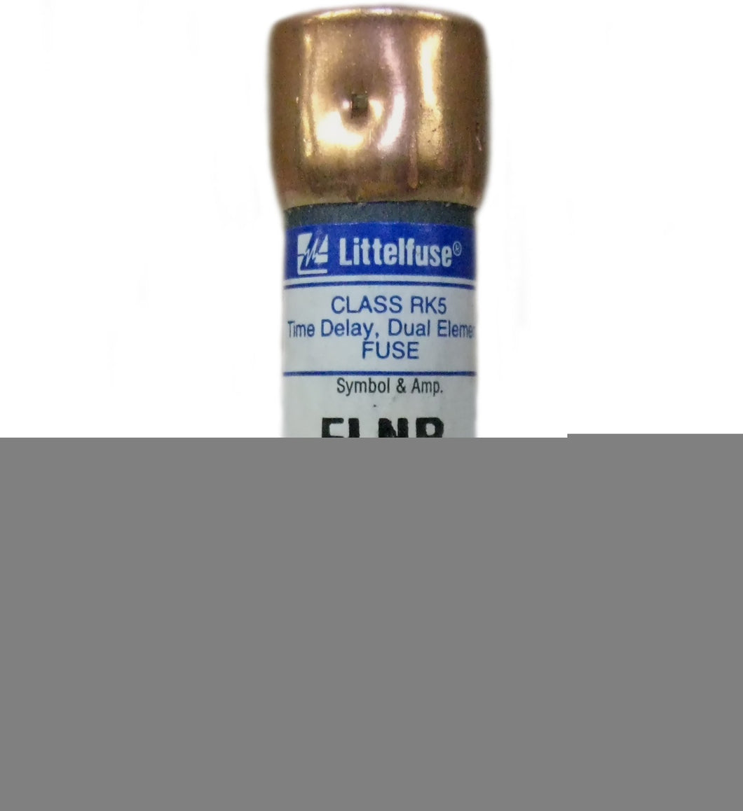 Littelfuse FLNR012 Fuse, 12A, 250VAC/125VDC, 200kA AC, 20kA DC, Class RK5, Time Delay Littelfuse FLNR012