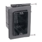Carlon FN-23 Switch/Outlet Box, 1-Gang, Depth: 3-5/8