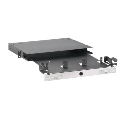 Panduit FRME1U Fiber Enclosure, Rack Mount, for 3 FAP/FMP Adapter Panels, Black Panduit FRME1U