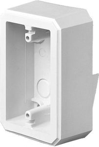 Arlington FS8141 Weatherproof FS Box, 1/2" Lap Siding, 1-Gang, UV Rated Plastic Arlington FS8141