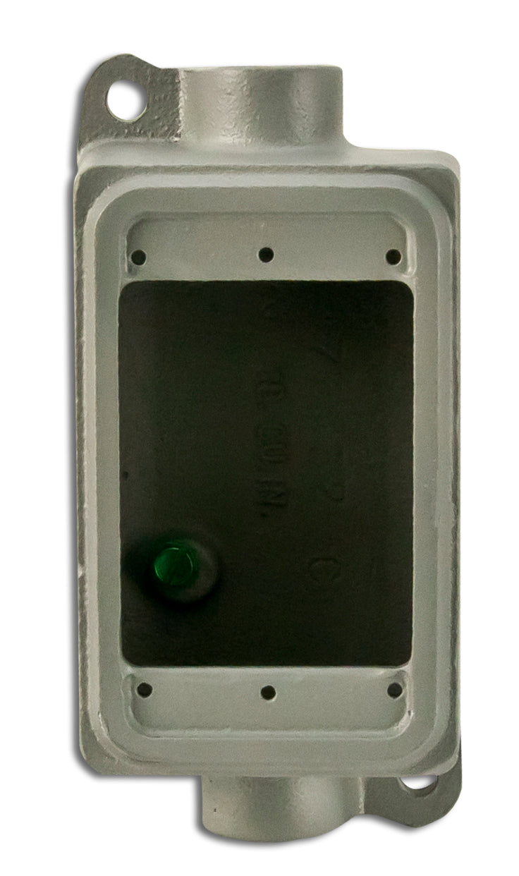 Appleton FSC175L FS Device Box, 1-Gang, Feed-Thru, Type FSC, 3/4