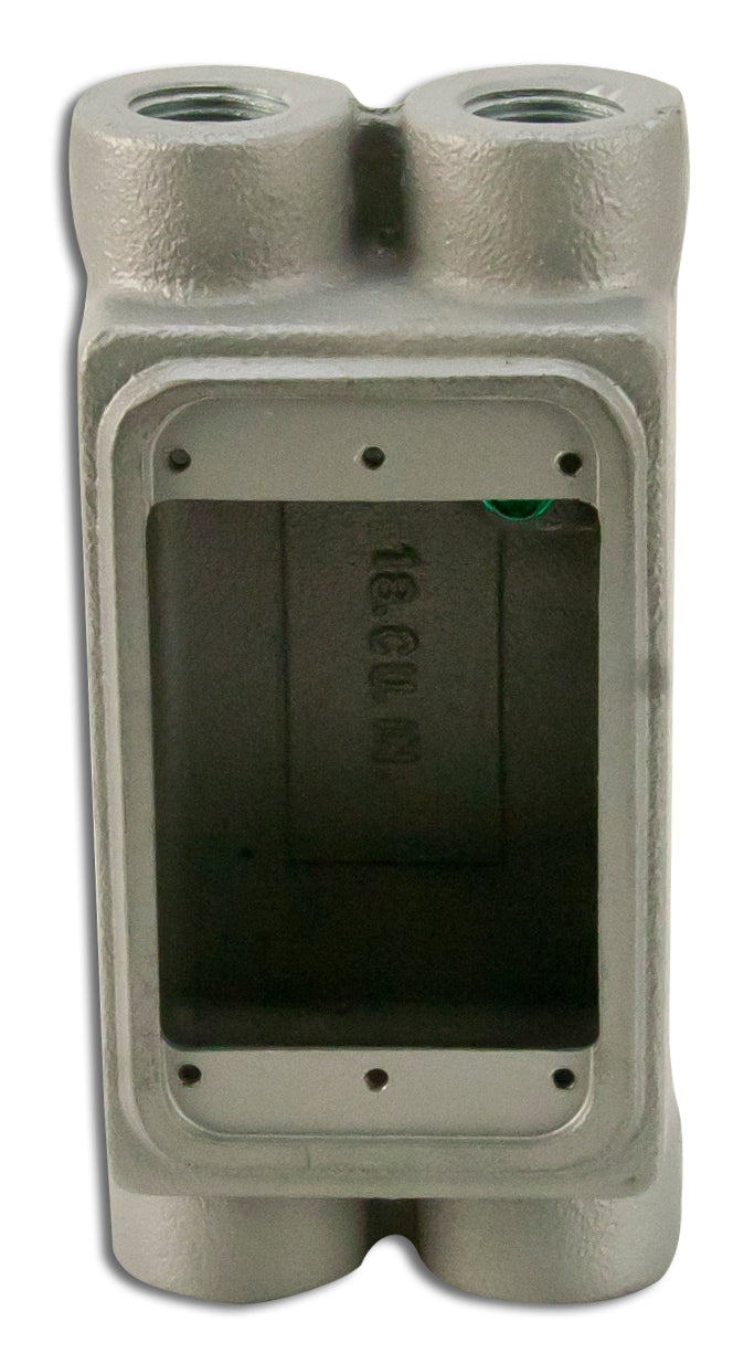 Appleton FSCD175 FS Device Box, 1-Gang, Feed-Thru, Type: FSCD, 3/4