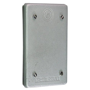 Appleton FSK1BCA Blank Cover, 1-Gang, Aluminum Appleton FSK1BCA