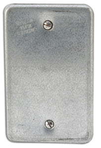 Appleton FSK1B Blank Cover, 1-Gang, Steel, Fits FS and FD Boxes Appleton FSK1B