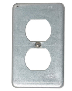Appleton FSK1DRA Receptacle Cover, 1-Gang, Aluminum, Fits FS and FD Boxes Appleton FSK1DRA