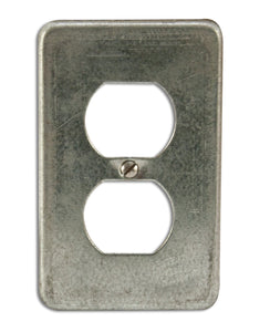 Appleton FSK1DR Duplex Receptacle Cover, 1-Gang, Steel, Fits FS and FD Boxes Appleton FSK1DR