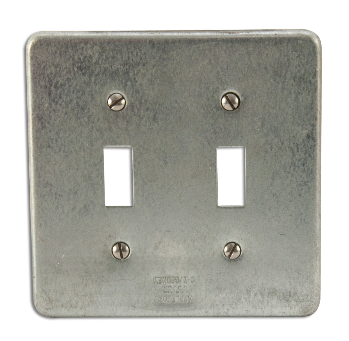 Appleton FSK2TS Toggle Switch Cover, 2-Gang, Fits FS and FD Boxes Appl