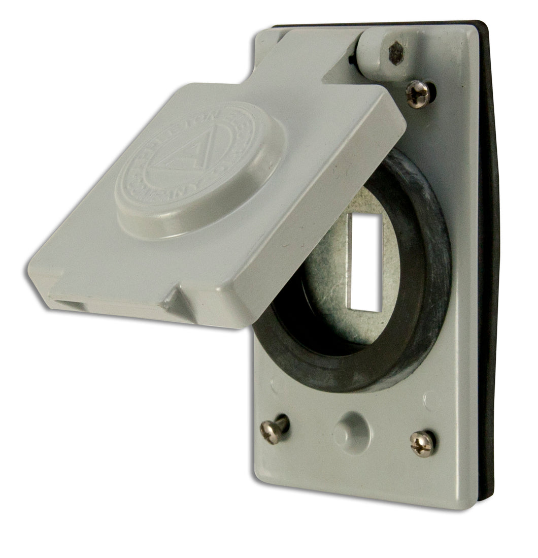 Appleton FSKWT2 Switch Cover, 1-Gang, Aluminum Appleton FSKWT2