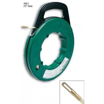 Greenlee FTN536-50 Fish Tape with Winder Case, 50' Greenlee FTN536-50