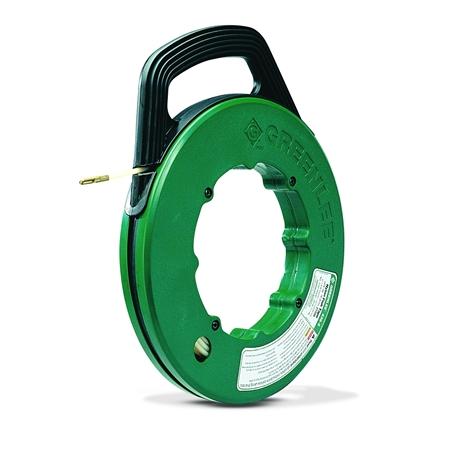 Greenlee FTS438-65BP Fish Tape with Winder Case, 65' Greenlee FTS438-65BP
