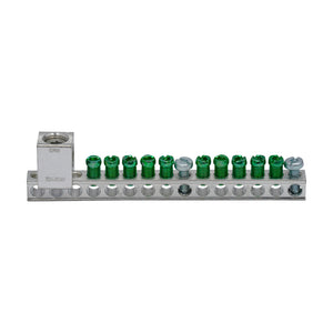 Eaton GBKP1020 Ground Bar Kit, 10 Circuits, 4.29", Cu/Al, 2/0 AWG Lug Eaton GBKP1020