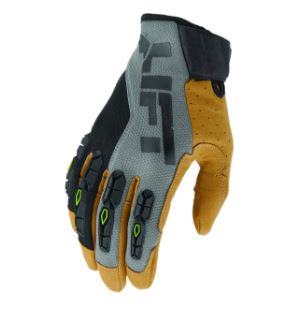 Lift Safety GHR-17CFBRM Handler Glove, Gray/Black, Medium Lift Safety GHR-17CFBRM