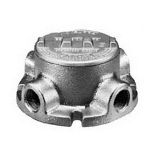 Appleton GRFX100A Flanged Conduit Outlet Box, Type X, 1/2