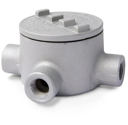 Appleton GRT200 Conduit Outlet Box, Type GRT, (3) 2