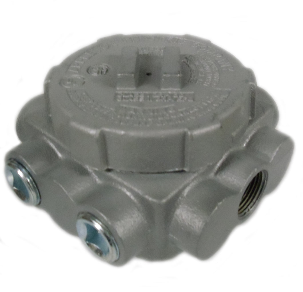 Appleton GRUJ3P Conduit Outlet Box, Type GRUJ, Explosionproof, Dust-Ignitionproof Appleton GRUJ3P