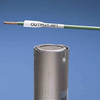 Panduit H100X044H1C Heat Shrink Label, Thermal Transfer, 1/4
