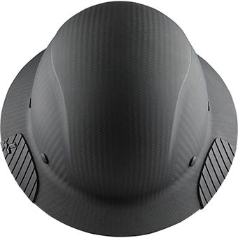 Lift Safety HDFM-17KG DAX CARBON FIBER FULL BRIM MATTE BLACK HAT Lift Safety HDFM-17KG