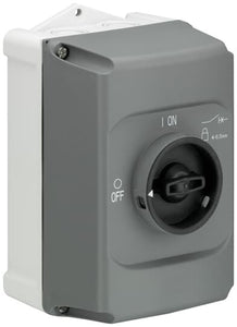 ABB IB132-G Enclosure, Gray, Clear Cover, MS132 ABB IB132-G