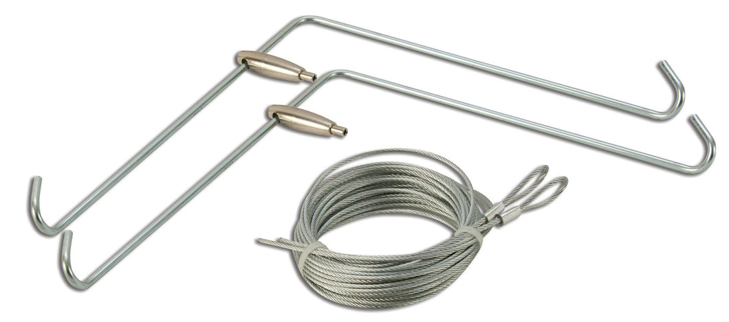 Lithonia Lighting IBZACVH M100 10’ Adjustable Aircraft Cable With V-Hook Lithonia Lighting IBZACVH M100