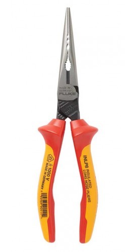 Fluke INLP8 Insulated Long Nose Pliers with Side Cutter & Gripping, 1000 V Fluke INLP8