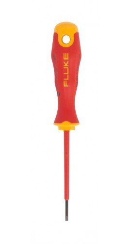 Fluke ISLS3 Insulated Slotted Screwdriver, 0.09 x 3