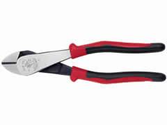 Klein J248-8 Diagonal Cutting Pliers, Angled Head, 8-1/8
