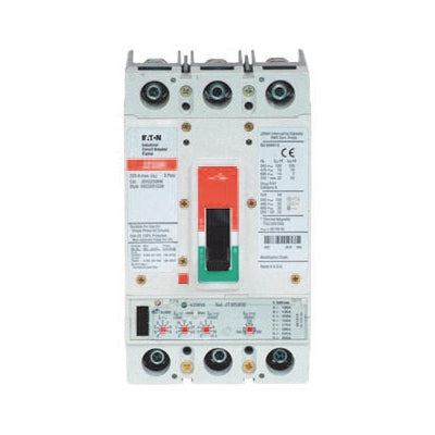 Eaton JGE316033G Breaker, Molded Case, 3-Pole, 160A Eaton JGE316033G
