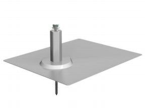 Sunmodo K10070-BK2 EZ Roof Mount Kit with 2” Standoff, Black Sunmodo K10070-BK2