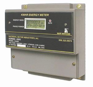 National Meter Ind K4480 400A, 3P, Kilowatt Hour Energy Meter National Meter Ind K4480