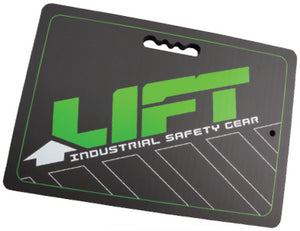Lift Safety KKM-16K Kneeling Pad, Black, 20.5" x 14"  Lift Safety KKM-16K