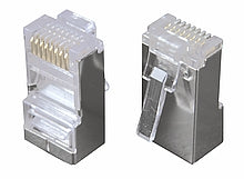 Signamax KRJ45/6SH-100 Shielded Modular Plug, Cat 6  Signamax KRJ45 / 6SH-100