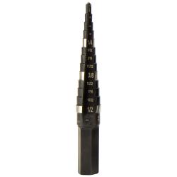 Klein KTSB01 Step Drill Bit #1 Double-Fluted Klein KTSB01