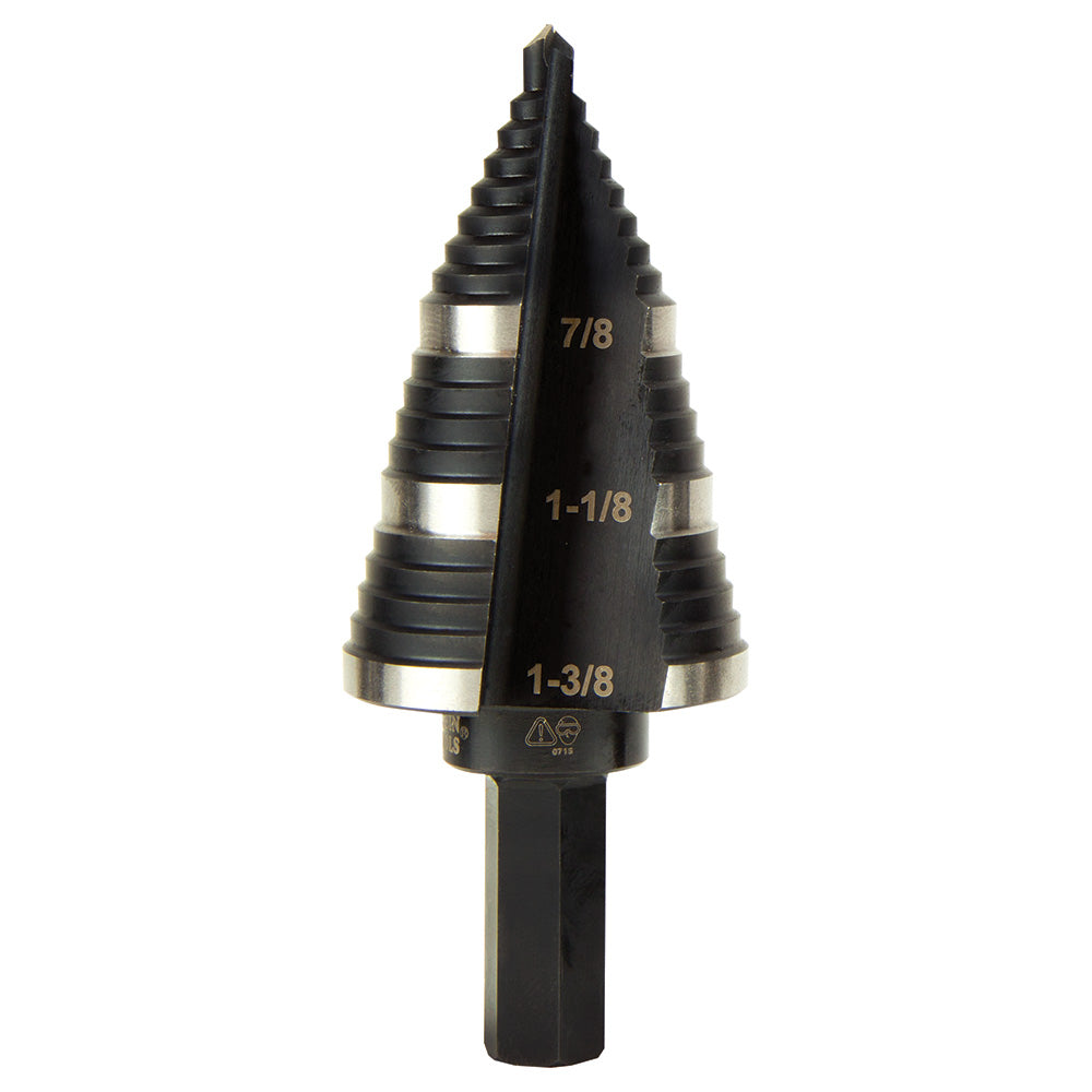 Klein KTSB15 Step Drill Bit #15 - Double Flute Klein KTSB15