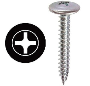 Dottie KW8114 K-Lath Metal Piercing Screw, Phillips, Wafer Head, #8 x 1-1/4", Zinc Plated Dottie KW8114