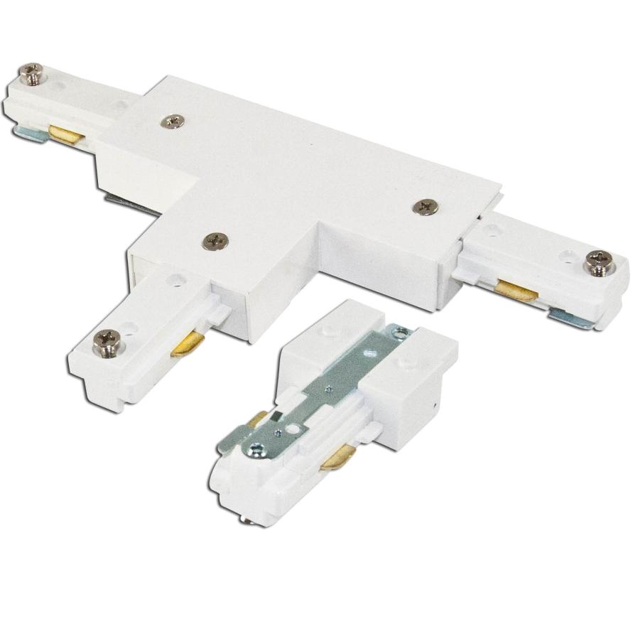 Halo L905P T Connector, Single Circuit, White Halo L905P