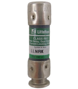 Littelfuse LLNRK020 20A, 250VAC, Indus & Electric Fuses UL Class RK1 Duel Ele Littelfuse LLNRK020