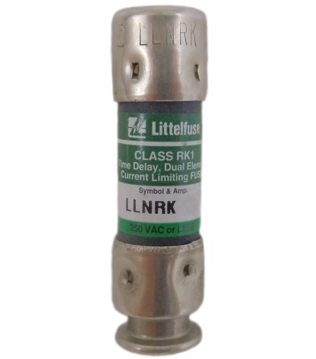 Littelfuse LLNRK020 20A, 250VAC, Indus & Electric Fuses UL Class RK1 Duel Ele Littelfuse LLNRK020