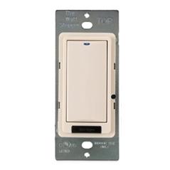 Wattstopper LMSW-101-W Digital Switch, 1-Button, Infrared, White Wattstopper LMSW-101-W