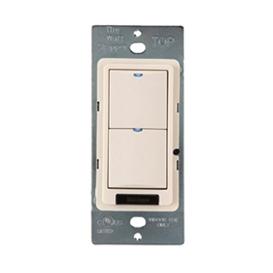 Wattstopper LMSW-102-W Digital Switch, 2-Button, Infrared, White Wattstopper LMSW-102-W