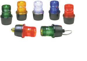 Federal Signal LP3M-120C STROBE LIGHT MALE PIPE MT 120VAC CLEAR Federal Signal LP3M-120C
