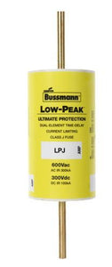 Eaton/Bussmann Series LPJ-100SP Fuse, 100 Amp, Class J, Dual-Element, Time-Delay, 600V, LOW-PEAK Eaton/Bussmann Series LPJ-100SP