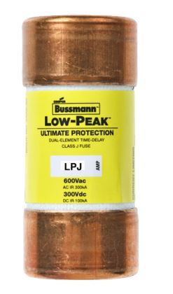 Eaton/Bussmann Series LPJ-4SP Fuse, 4 Amp, Class J, Dual-Element, Time-Delay, 600V, LOW-PEAK Eaton/Bussmann Series LPJ-4SP