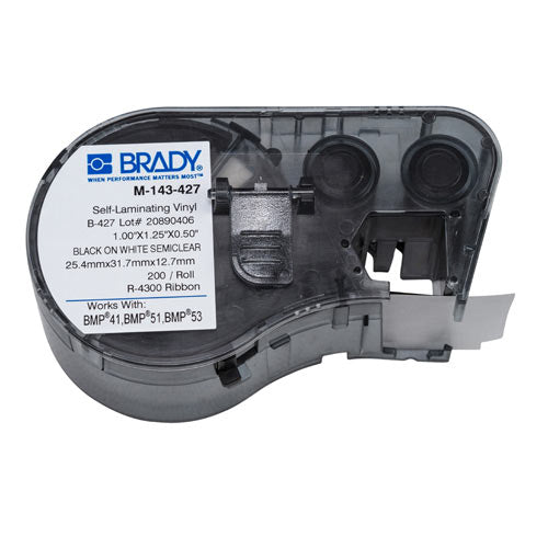 Brady M-143-427 Label Maker Cartridge Brady M-143-427