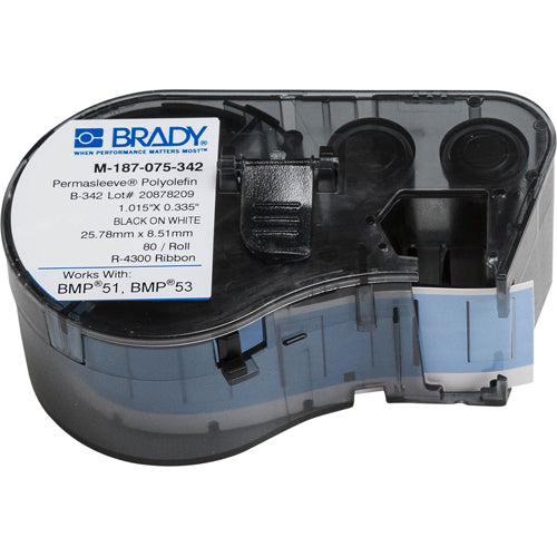 Brady M-187-075-342 Label Maker Cartridge Brady M-187-075-342