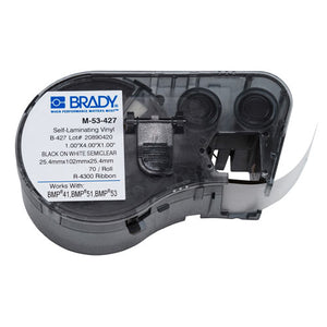 Brady M-53-427 Self Laminating Vinyl Labels Brady M-53-427