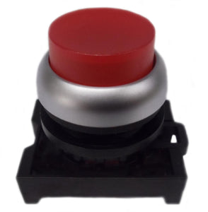 Eaton M22-DLH-R Pushbutton, Extended, Red, M22, Operator Only, Illuminated Eaton M22-DLH-R