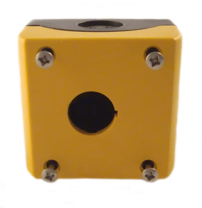 Eaton M22-IY1-PG Pilot Device, 22mm, Enclosure, 1 Element, Polycarbonate, Yellow Eaton M22-IY1-PG
