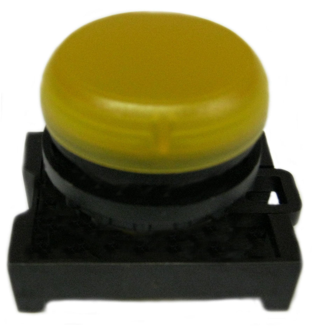 Eaton M22-L-Y 22mm Indicator Light, Yellow, M22 Eaton M22-L-Y