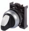 Eaton M22-WK3 22mm Selector Switch, Knob Type, Black, M22 Eaton M22-WK3